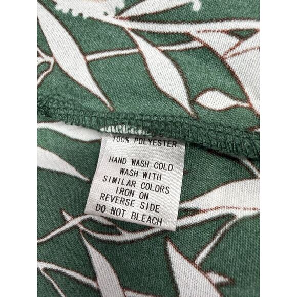 Baltic Born Becca Smocked Maxi Dress Green Floral Off Shoulder S - Picture 7 of 7